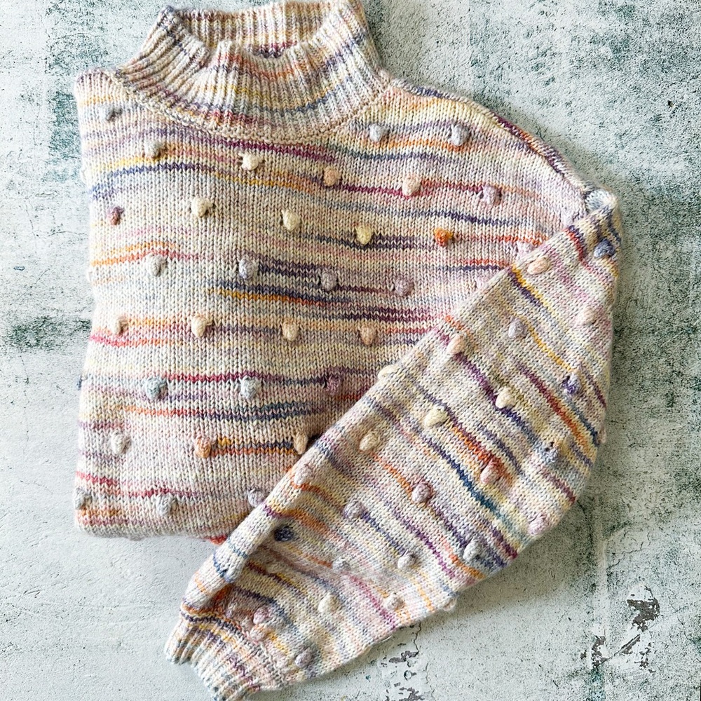LOFT multi-colored sweater